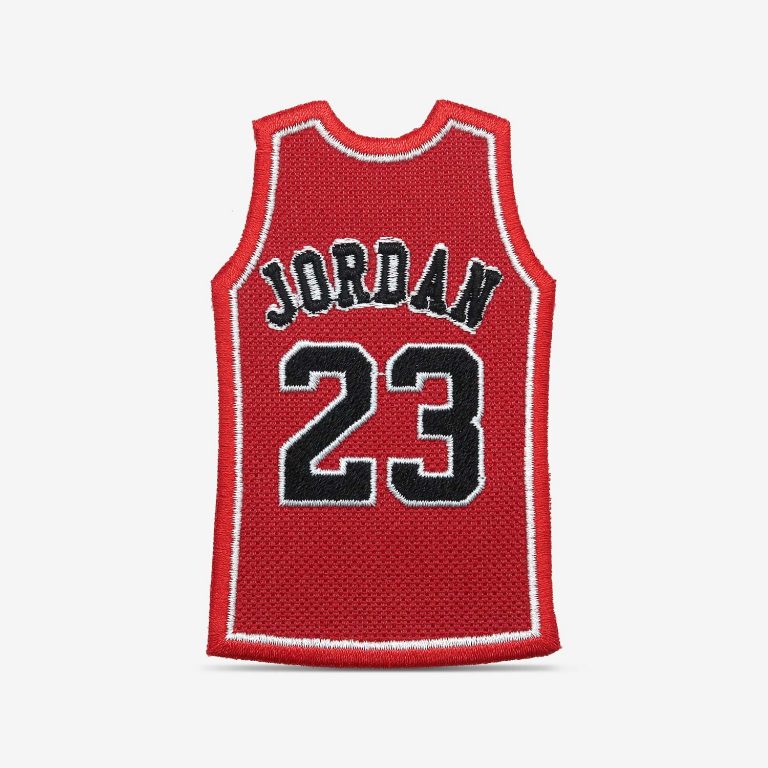 patch bordado adesivo termocolante customização Michel Jordan 23 Chicago Bulls